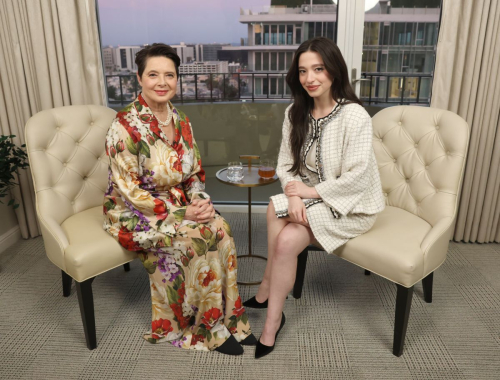 Isabella Rossellini and Mikey Madison Shine on TheWrap's Visionaries Set, January 2025