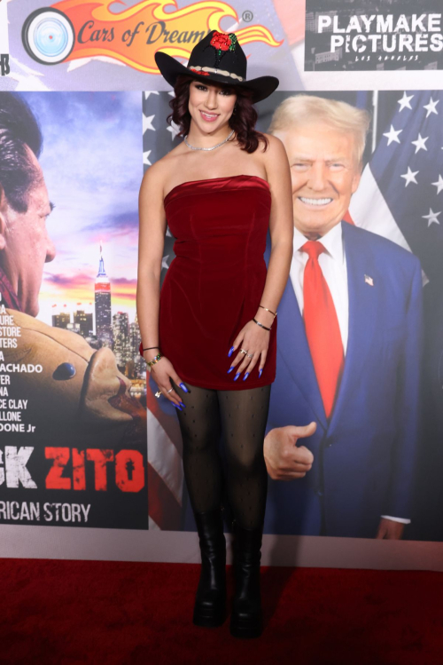 Izabella Diez at Chuck Zito Movie Premiere, January 2025 2