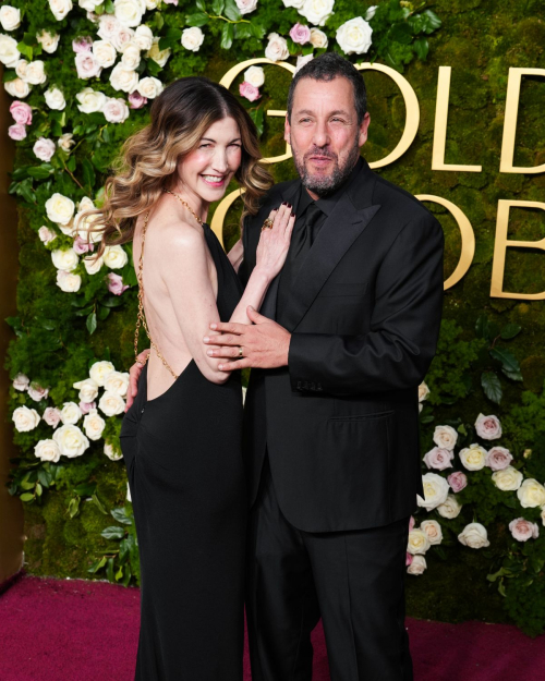 Jackie and Adam Sandler Steal the Show at Golden Globes, January 2025 2