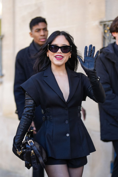 Jenna Ortega Arrives at Christian Dior Photocall, January 2025 1