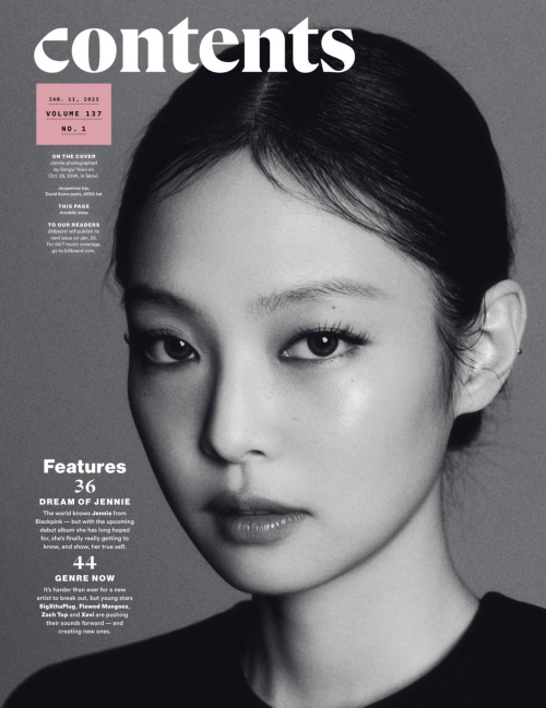 Jennie Features in Billboard Magazine, January 2025 8