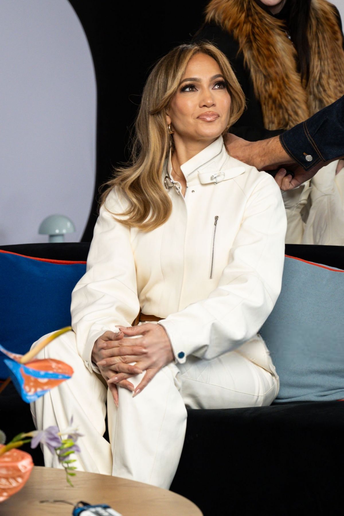 Jennifer Lopez at IndieWire Studio, Sundance, January 2025