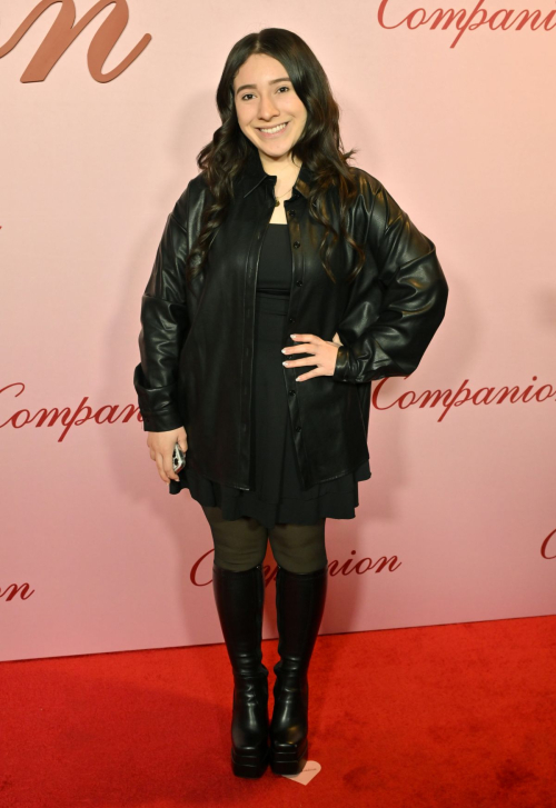 Jessica Lemus at Companion Premiere in Los Angeles, January 2025 1