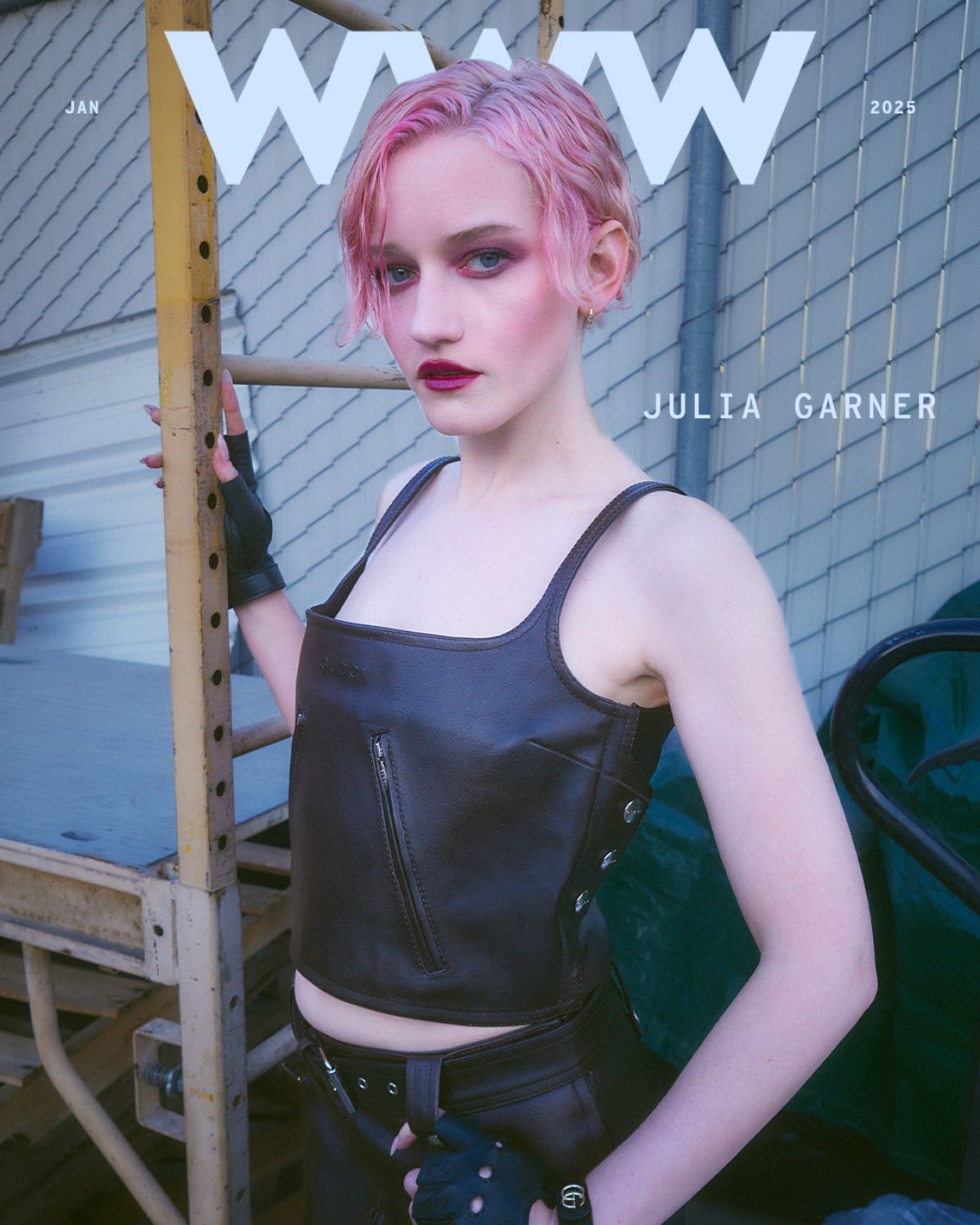 Julia Garner in Who What Wear Magazine, January 2025