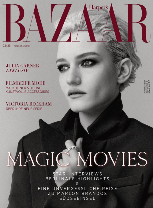 Julia Garner Wows in Harper's Bazaar Germany, February 2025