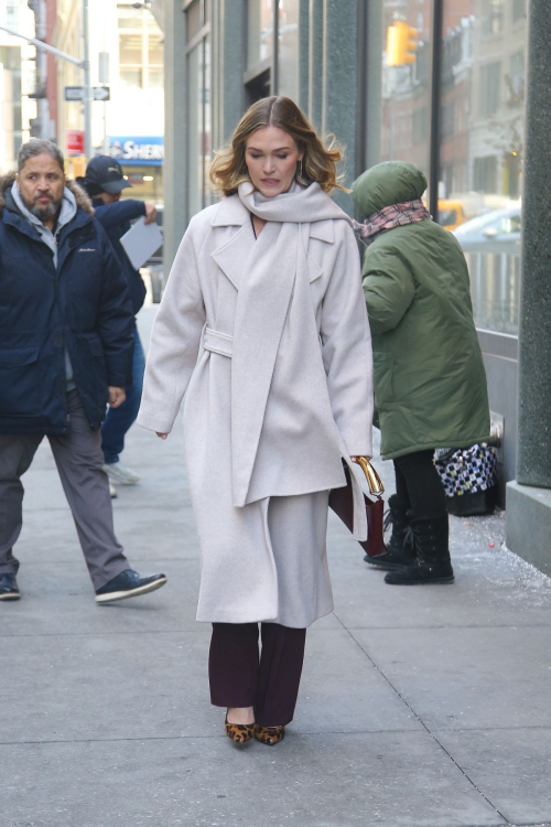 Julia Stiles Spotted in New York City, January 2025