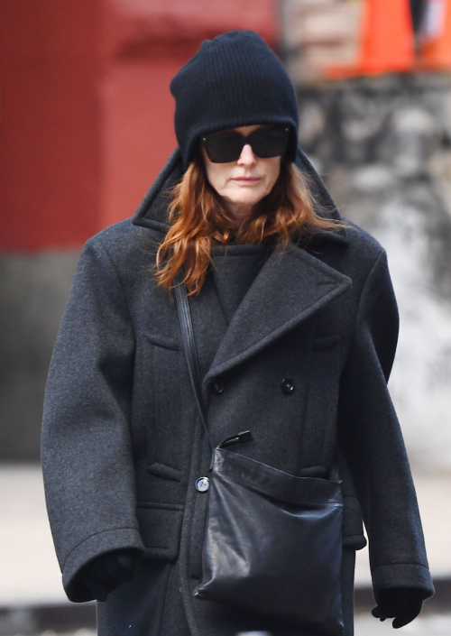 Julianne Moore Out and About in New York City, January 2025 1