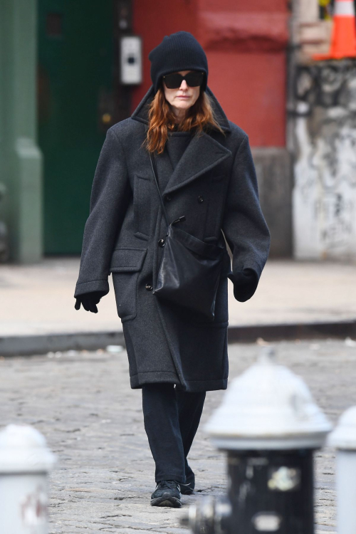 Julianne Moore Out and About in New York City, January 2025 2