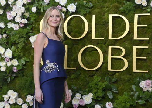 Justine Lupe Radiates Beauty at Golden Globes, January 2025 5