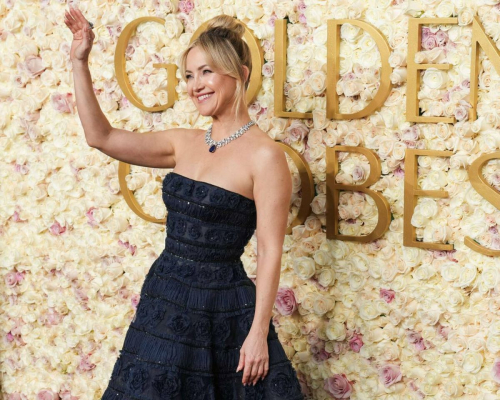 Kate Hudson Glows at 82nd Annual Golden Globes, January 2025 2