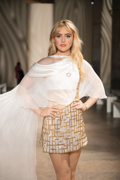 Kathryn Newton at Georges Chakra Haute Couture Show, January 2025