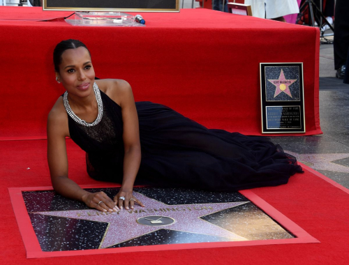 Kerry Washington Honored on Hollywood Walk of Fame, January 2025 2