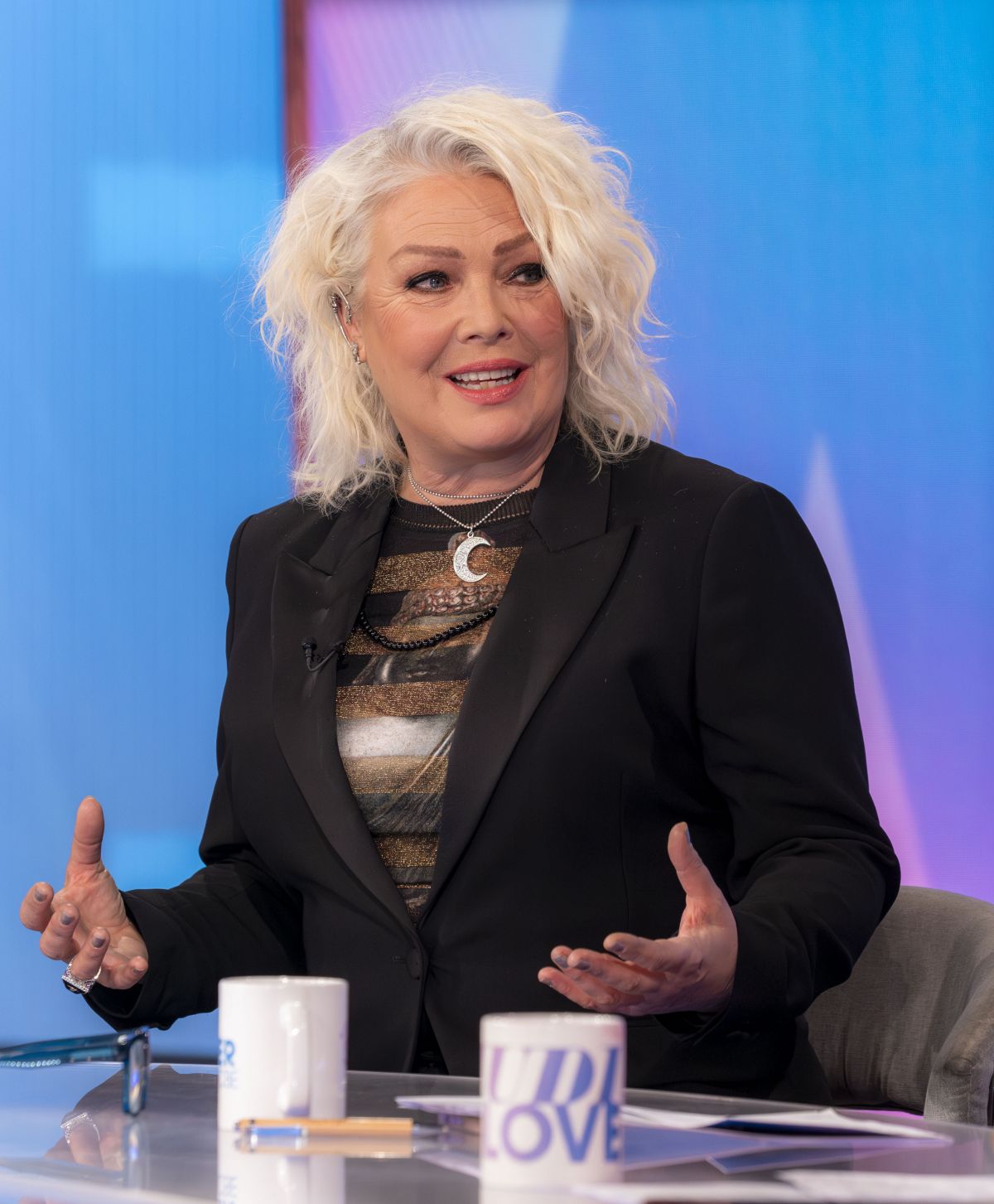 Kim Wilde at Loose Women TV Show, January 2025