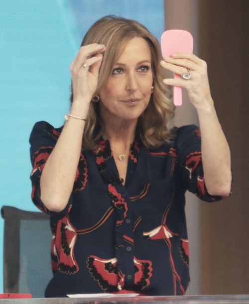 Lara Spencer on Good Morning America, January 2025 2