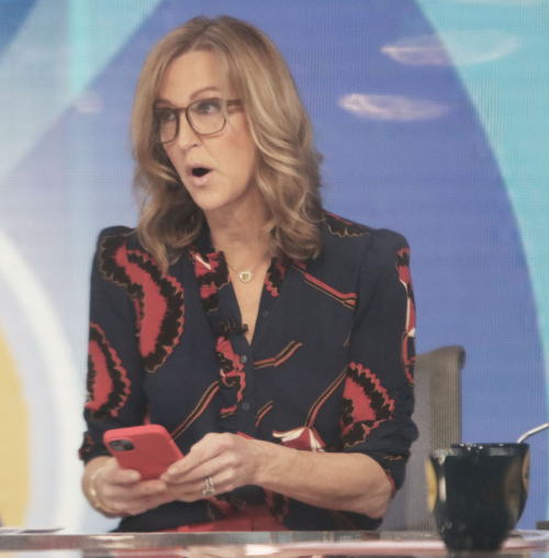 Lara Spencer on Good Morning America, January 2025 4