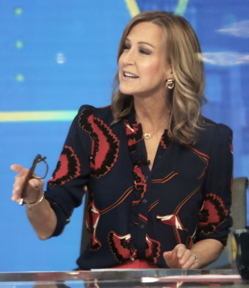 Lara Spencer on Good Morning America, January 2025 6