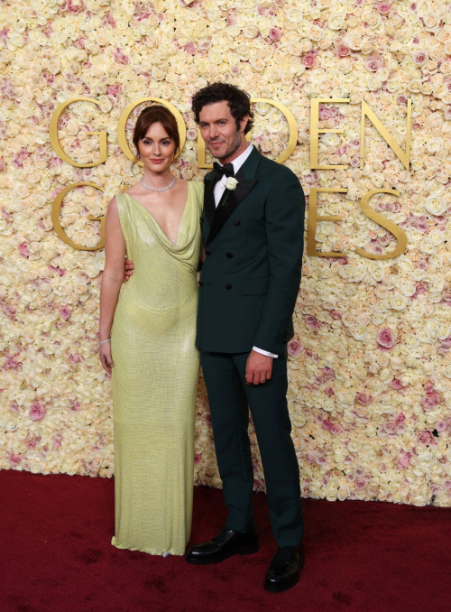 Leighton Meester and Adam Brody Look Gorgeous at Golden Globes, January 2025 2