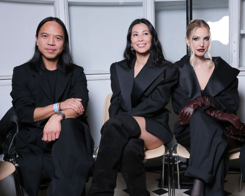 Leonie Hanne Shines at Alexandre Vauthier Haute Couture Show, January 2025 2