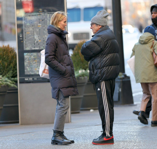 Leslie Bibb Chats with Griffin Dunne in New York City, January 2025 2