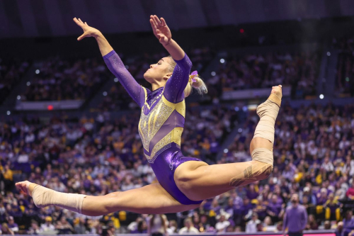 Livvy Dunne at Florida v LSU Gymnastics Meet, January 2025 11