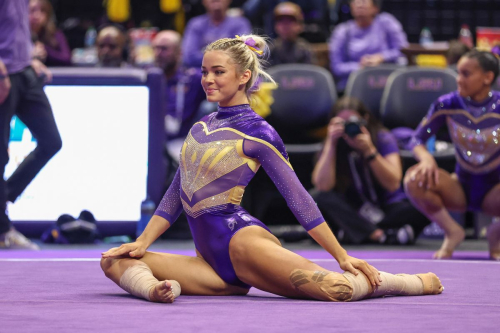 Livvy Dunne at Florida v LSU Gymnastics Meet, January 2025 13