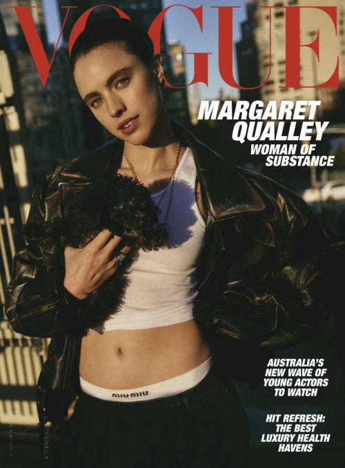 Margaret Qualley in Vogue Australia Feature, January 2025