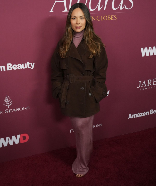 Marianna Hewitt Shines at Golden Globes WWD Style Awards, January 2025