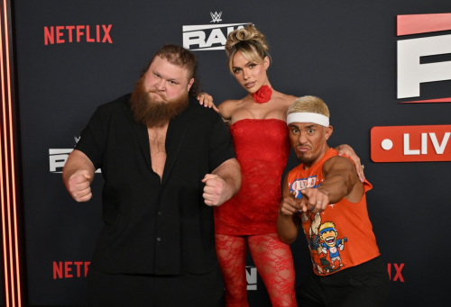 Maxxine Dupri at WWE Monday Night RAW Premiere, January 2025 1