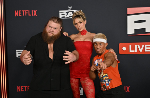 Maxxine Dupri at WWE Monday Night RAW Premiere, January 2025 2