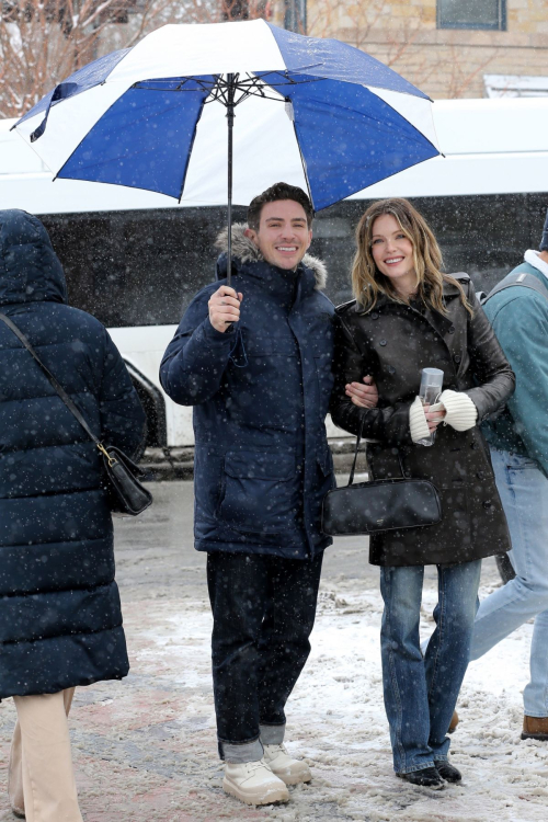 Meghann Fahy and Stephen Simbari at Sundance Film Festival, January 2025 1