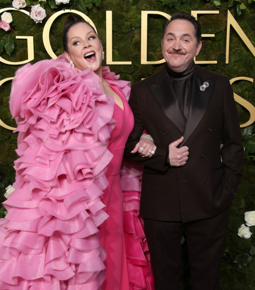 Melissa McCarthy Turns Heads in a Dramatic Gown at Golden Globes, January 2025 1