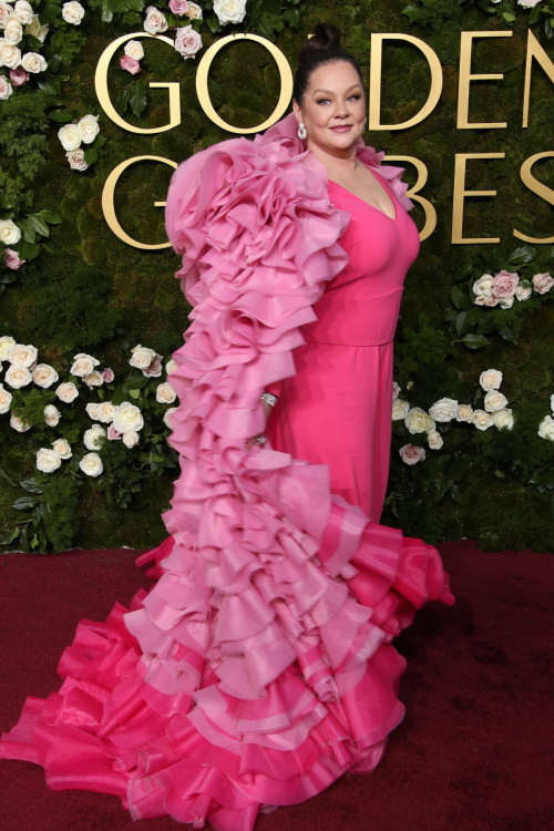 Melissa McCarthy Turns Heads in a Dramatic Gown at Golden Globes, January 2025 4