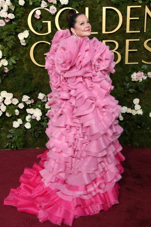 Melissa McCarthy Turns Heads in a Dramatic Gown at Golden Globes, January 2025 5