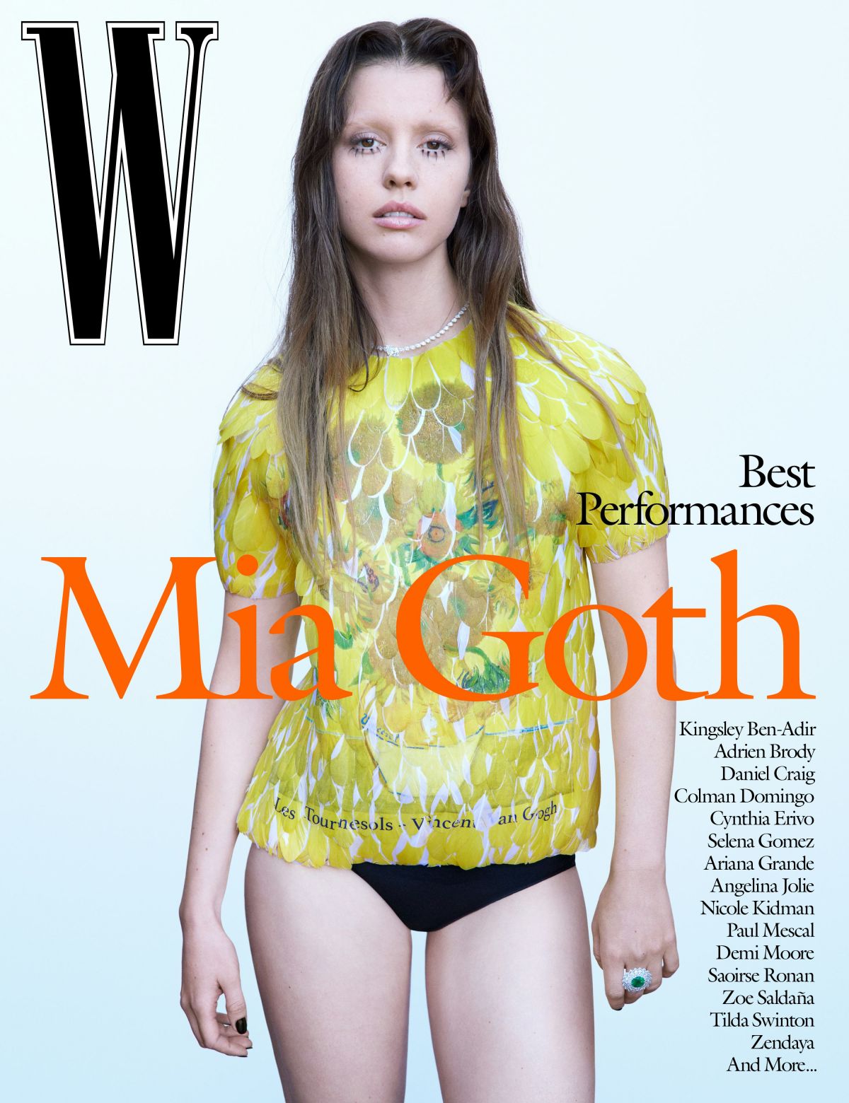 Mia Goth in W Magazine Best Performances, January 2025