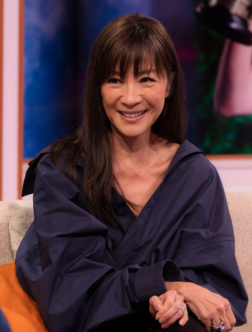 Michelle Yeoh Appears on Good Morning Britain, January 2025 3