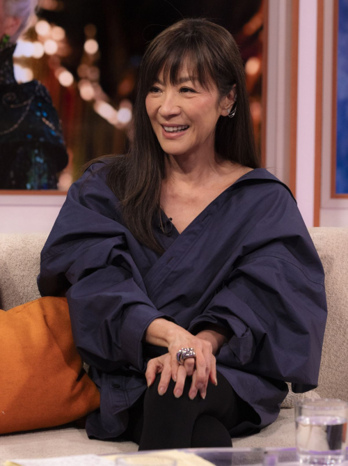 Michelle Yeoh Appears on Good Morning Britain, January 2025 6