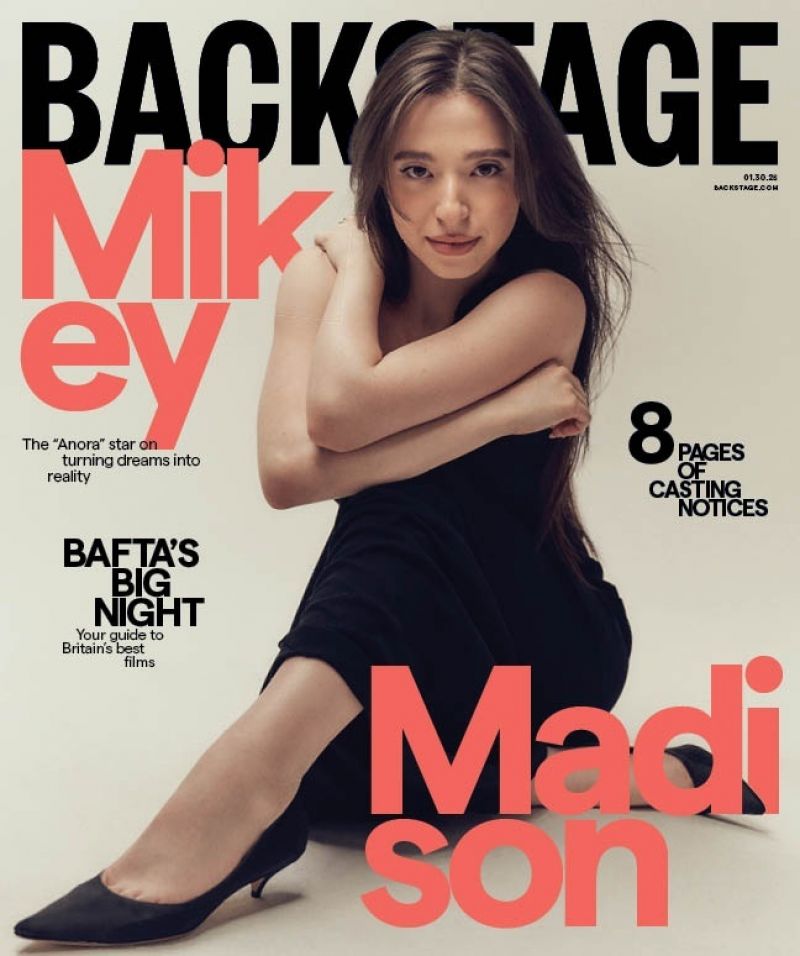 Mikey Madison for Backstage Magazine, January 2025