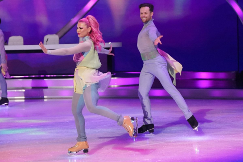 Molly Beth Lanaghan at Dancing on Ice Season 17 Episode 1, January 2025 11