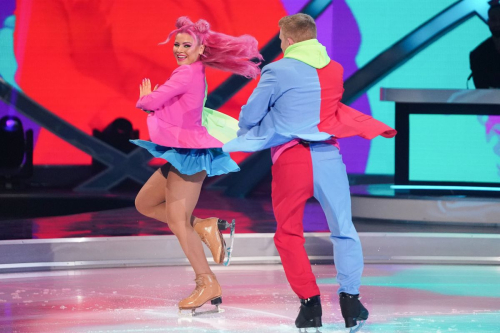 Molly Beth Lanaghan at Dancing on Ice Season 17 Episode 1, January 2025 3