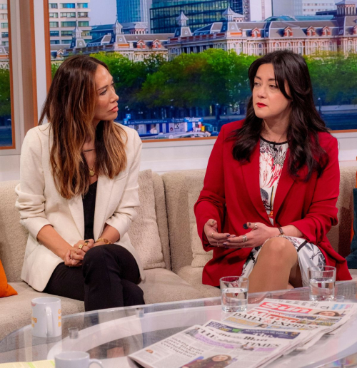 Myleene Klass and Sarah Owens at Good Morning Britain, January 2025 2