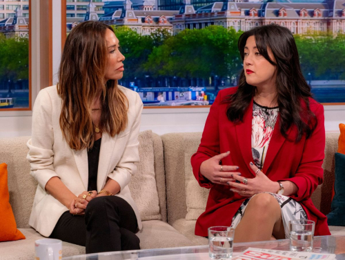 Myleene Klass and Sarah Owens at Good Morning Britain, January 2025 3