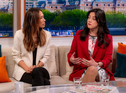 Myleene Klass and Sarah Owens at Good Morning Britain, January 2025 6