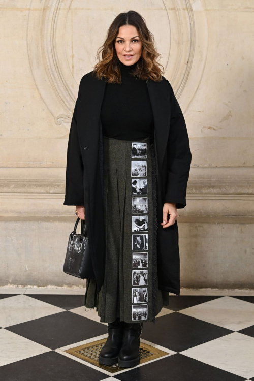 Nadia Fares Attends Christian Dior Haute Couture Show, January 2025 2