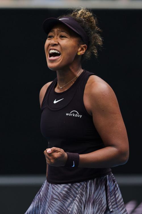 Naomi Osaka at Australian Open, January 2025