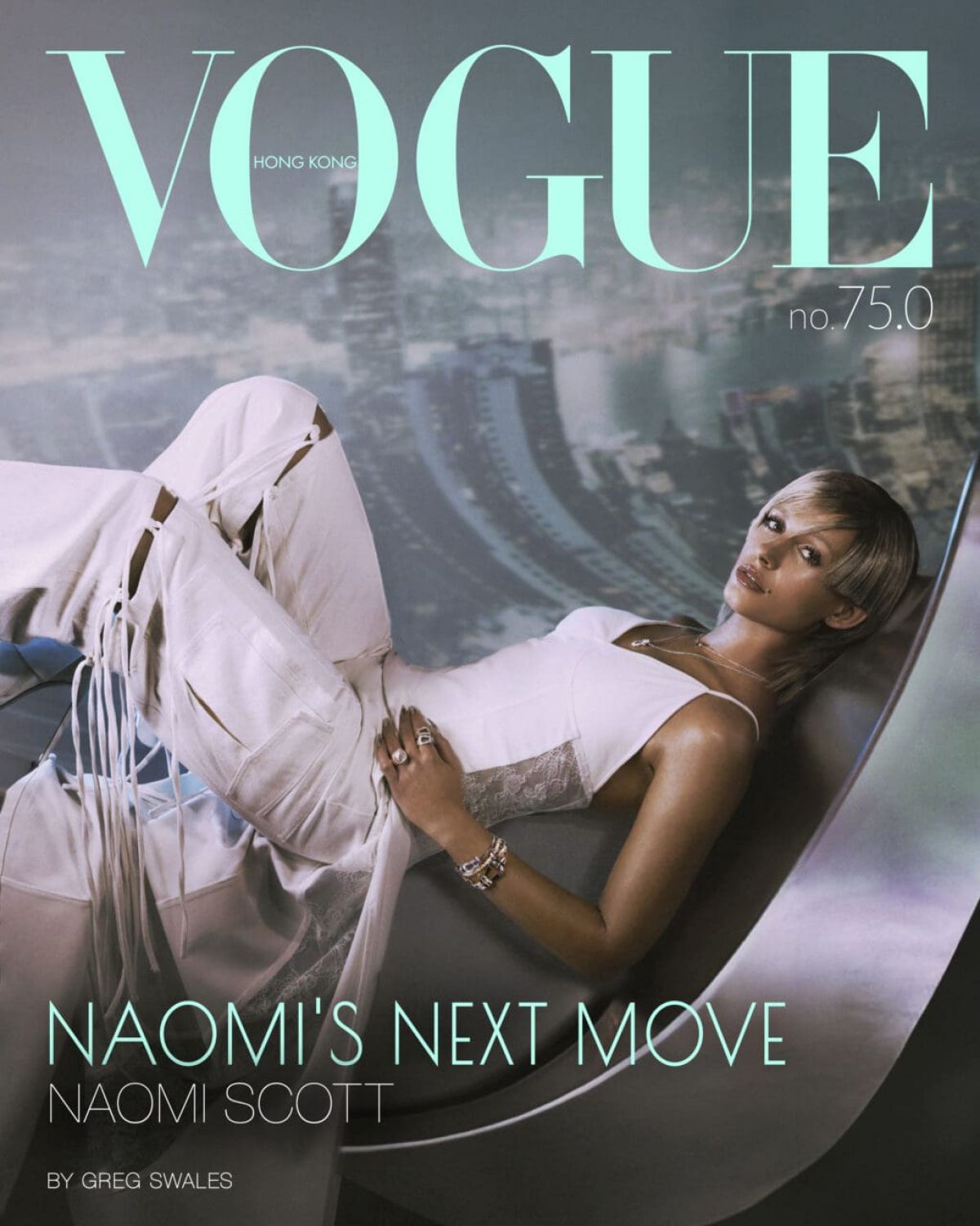 Naomi Scott Featured in Vogue Hong Kong, January 2025