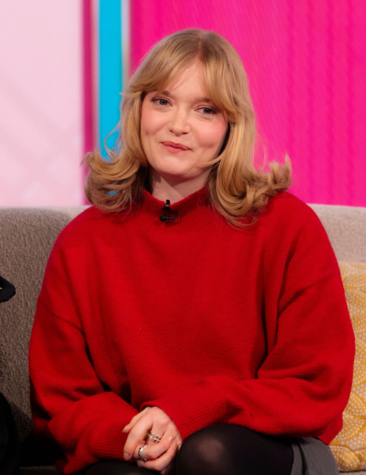 Natalie Quarry at Lorraine Show, January 2025