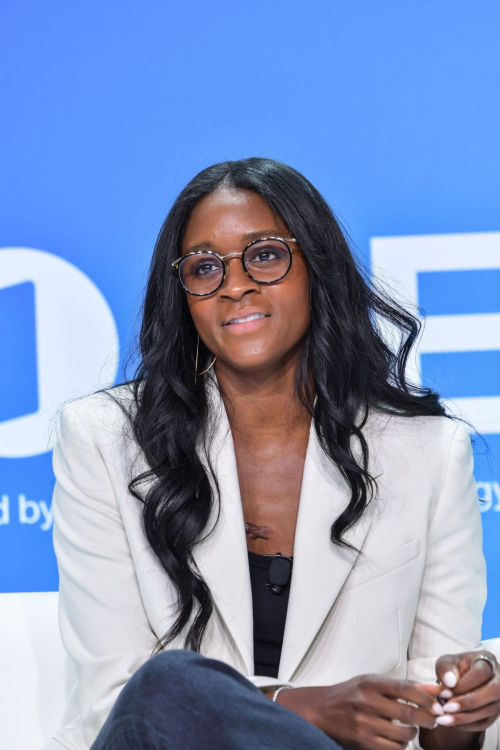 Nia Batts at Driving Detroit's Entrepreneurial Growth Panel, January 2025