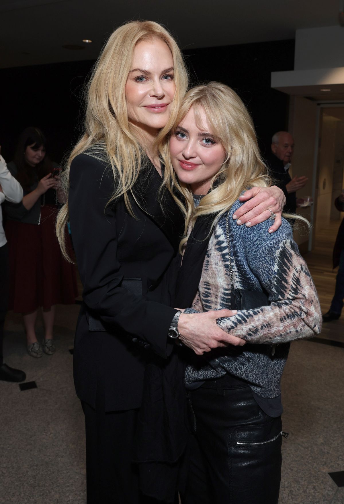 Nicole Kidman and Kathryn Newton at Babygirl Special Screening, January 2025