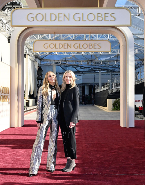 Nikki Glaser and Helen Hoehne at Golden Globe Awards, January 2025 1