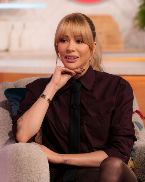 Olivia Attwood at Lorraine TV Show, January 2025 4